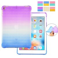 iPad pro 10.5  2017 Case iPad pro 11  2018 Case iPad 234 Case iPad Air 2 Case iPad Air 1 Case iPad Mini 4 3 2 1 CaseCute Gradient Slim Anti Scratch TPU Phone Case Cover Reinforced Corners Shockproof Protective Case for New iPad 9.7 inch 2017 2018