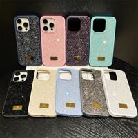 Iphone 15 13 12 11 pro max Cho iPhone 11 pro max 14 15 plus iPhone Swarovski Ốp Lưng Bling Kim Cương Giả Pha Lê Vỏ Điện Thoại Nữ Thời Trang