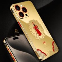 iPhone 15 / 16 Pro GuanYu mạ vàng phiên bản Quan Vũ