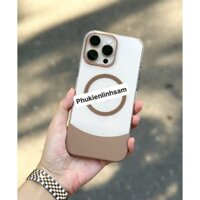 iPhone 16 Pro Max/15/14/13/12 Pro max-Ốp Lưng Siêu Mỏng LIKGUS Montage Ghép 2 Mảnh Chống Ố Vàng Hỗ Trợ Sạc Không Dây