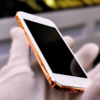 iPhone 5 Golden Armor Gold 24k White