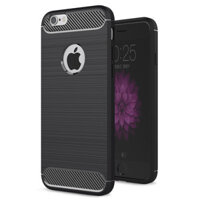 iPhone 6 Plus Case iPhone 6s Plus Case Soft Silicone Protection Shock Absorption Cover and Carbon Fiber Design Phone Casing