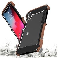 iPhone XS XR MAX R-JUST Shockproof Case Aluminum Alloy CNC Metal frame protector