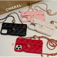 Iphone15promax / 14 / 13 / 12 / case / Grain Chanel Crossbody / ốp lưng iphone / Bảo vệ chất lượng cao