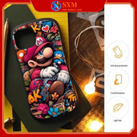 Iphone16pro Max Mario Vỏ Điện Thoại Eo Nhỏ Silicon Giá Trị Cao Chống Rơi Cho IPhone16 / 14 / 13 / 12 / 11