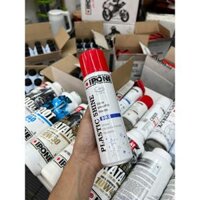Ipone Plastic Shine (250ml) Chai Xịt Bóng Nhựa Vỏ Xe, Dưỡng Và Phục Hồi Dàn Nhựa