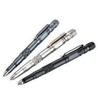 IPRee® Tactical Pen Outdoor Camping Multifunction Tools EDC Flashlight Attack Head