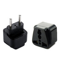 IPRee® Universal US/EU Plug Adapter American European Power Plug Adapter AU EU to US UK USA Adapter Plug Travel Plug Con