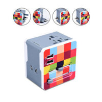 IPRee® USB Conversion Plug US EU AU UK Plug Power Adapter Travel Camping Portable Plug Adapter