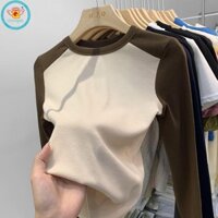 Iq Angel 230G Áo giữ nhiệt cổ tròn trẻ em nhung Đức