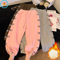 Iq Angel Girls quần độn mùa đông Quần haren trẻ em trung và lớn Quần âu Hàn Quốc