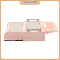 Iridescent03 Ghế gội đầu có thể thu vào cho trẻ em với bồn rửa tháo rời tiện dụng mới biết đi