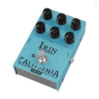 Irin Mini Guitar Effect Pedal VOX AC30 Loa Mô Phỏng Tủ Mô Phỏng Guitar Effector Bàn Đạp Loa Mô Phỏng Cho Guitar Bass - Âm Thanh California (Xanh Nhạt)