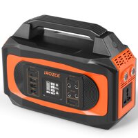 iRozce Portable Power Station, 500W 472Wh Solar Generators with 127600mAh Large-Capacity Lithium Battery, CPAP Backup Power Supply with 110V Pure S...