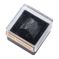 Irregular Shape Rough Stone Science Mineral Rock Specimens for Desk Adult - Black