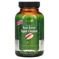 Irwin Naturals Acai Berry Super-Cleanse 60 Liquid Soft-Gels