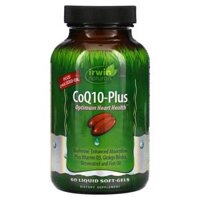 Irwin Naturals CoQ10-Plus 60 Liquid Soft-Gels