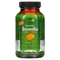 Irwin Naturals Max-Active Boswellia Curcumin + BioPerine 90 Liquid Soft-Gels