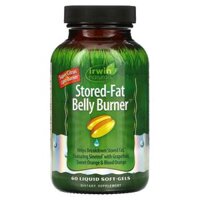 Irwin Naturals Stored-Fat Belly Burner 60 Liquid Soft-Gels