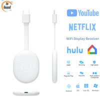 [Is] Bộ chuyển đổi màn hình không dây tương thích Hdmi Chromecast Dongle Điện thoại di động Màn hình phản chiếu HD để giám sát máy chiếu