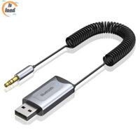 [Is] Cáp âm thanh ô tô Usb Bộ chuyển đổi Aux tương thích Bluetooth Bộ thu phát giắc cắm 3,5 mm Dongle rảnh tay kIT