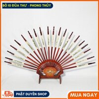 [ishop268] Bộ 10 đôi đũa thờ phong thủy (GỖ HƯƠNG) - Mua hàng an tâm