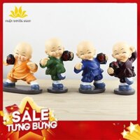 [ishop268] BỘ 4 Chú Tiểu Múa Tuý Quyền - Mua hàng an tâm