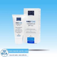 Isis Pharma neotone radiance SPF50+ Kem chống nắng ( tuýp 30ml)