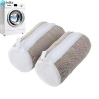 Isita Sneaker Túi Giặt, Túi Đựng Giày Giặt Bằng Sợi Tơ Chống Rách, Máy Giặt Giày Di Động Mềm Chống Biến Dạng Quần Áo Nhà Tổ Chức