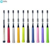 Isita Vợt Huấn luyện viên xoay, Gậy tập cầu lông bằng thép không gỉ có thể điều chỉnh trọng lượng, Thực hành Dụng cụ tập luyện cột xoay có thể tháo rời Thiết bị thể thao cầu lông