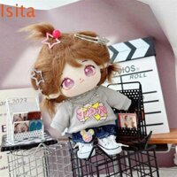 Isitaftb 1 Bộ Quần Áo Búp Bê Cotton, Áo Thun Thời Trang Quần Áo Búp Bê Cotton 20cm, Quần Áo Đồ Chơi Nhồi Bông Quần Short Kawaii Mickey Không Thuộc Tính Quần Áo Búp Bê Quà Tặng Trẻ Em