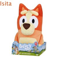 Isitaftb Bluey Talking Plush, Sing Dog Doll Vocalizable Bingo Dog Music Hình, Bluey and Kawaii 30cm Phim hoạt hình Bluey và Bingo Đồ chơi trẻ em sang trọng