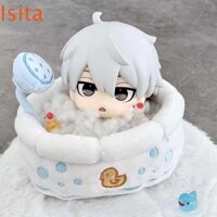 Isitaftb Túi Ngủ Búp Bê, Đạo Cụ Cảnh Nội Thất Nhỏ Bồn Tắm Búp Bê Cotton, Đồ Chơi DIY Kawaii Trang Trí Máy Tính Để Bàn Trang Trí 10cm Phụ Kiện Búp Bê Bồn Tắm Búp Bê