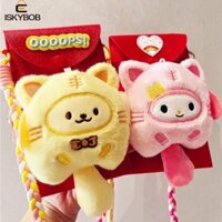 Iskybo Cinnamoroll Túi Tiền May Mắn, Puppy Cross Body Phong Bì Màu Đỏ Giai Điệu Của Tôi, Túi Quà Lời Chúc Tốt Nhất Sang Trọng Kuromi Pochacco Năm Mới Phong Bì Tiền Đám Cưới Sinh Nhật