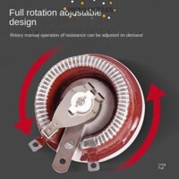 Ismlds1245 Có Thể Điều Chỉnh Điện Áp, Điện Trở Đĩa Tròn 10 Ohm Công Suất Cao, 25W / 50W / 100W Dây Vết Thương Xoay Biến Đổi Xoay