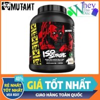 Iso Surge Mutant 5LBS 71 lần dùng vị Vani Ice Cream - Sữa tăng cơ tinh khiết giúp bổ sung protein
