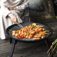 It shop - Bếp Lò Nướng Than Hoa BBQ Có thể xếp gọn Charcoal Brazier USA Full Option
