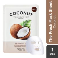 It's Skin Mặt Nạ It's Skin The Fresh Mask Sheet Coconut Nuôi Dưỡng Chuyên Sâu 18g