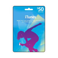 iTunes Gift Card 50 US Dollars