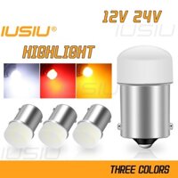 Iusiu 2 CHIẾC MỚI 12V 24v 1157 LED 1156 Xe Máy Xe Tải Bật Đèn Tín Hiệu BA15S BAY15D Xe Tải 24v Đuôi Đèn Ngược P21w P21 5w Ô Tô Đỗ Xe Phanh 3014 9SMD DRL