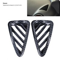 Iuxishop Air Outlet Cover Vent Decoration Carbon Fiber  Interior Front Upper for Car Replacement Mazda CX-3 2017-2018