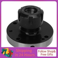 Iuxishop Collet Chuck Carbon Steel ER25 0.005 Accuracy 80mm Diameter Milling Machine Holder Clamping High Hardness Oxidation