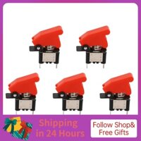 Iuxishop On Off Toggle Switch 12V DC 25A Quick Response Rocker ABS   Easy Installation Alloy for Vehicle