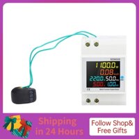 Iuxishop Power Factor  Single Phase Voltage Current Tester Meter 45Hz-65Hz 40‑300V