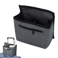 Iuxishop Vali đồ uống người vận chuyển caddy nhẹ 600d Oxford Vải có thể điều chỉnh dây đai hành lý nhỏ gọn Cup cho khách hàng hóa khách du lịch du khách