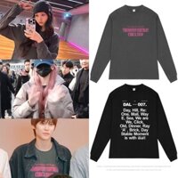 Ive Gaeul Leeseo Riize Cùng Hoạt Hình Áo Thun Cotton Mùa Thu Áo Sơ Mi Dài Tay Kpop Cặp Đôi In Hình Top