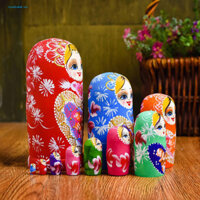 Ivodiank 10 Lớp Làm Tổ Búp Bê Để Bàn Làm Tổ Búp Bê 10 Lớp Handmade Nga Làm Tổ Bộ Búp Bê Vintage Matryoshka Xếp Chồng Đồ Chơi Trang Trí Văn Phòng Tại Nhà Người Mua Đông Nam Á'