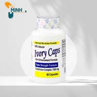 IVORY CAPS – VIÊN UỐNG TRẮNG DA , GIẢM NÁM , TÀN NHANG CỦA MỸ 60 viên