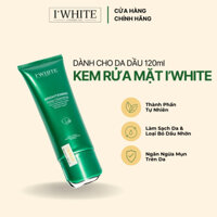 IW-401 Kem rửa mặt dành cho da hỗn hợp - da dầu I'White Rightening Deep Cleansing 120ml
