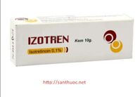 Izotren 0.1% cream - Thuốc điều trị mụn trứng cá hiệu quả